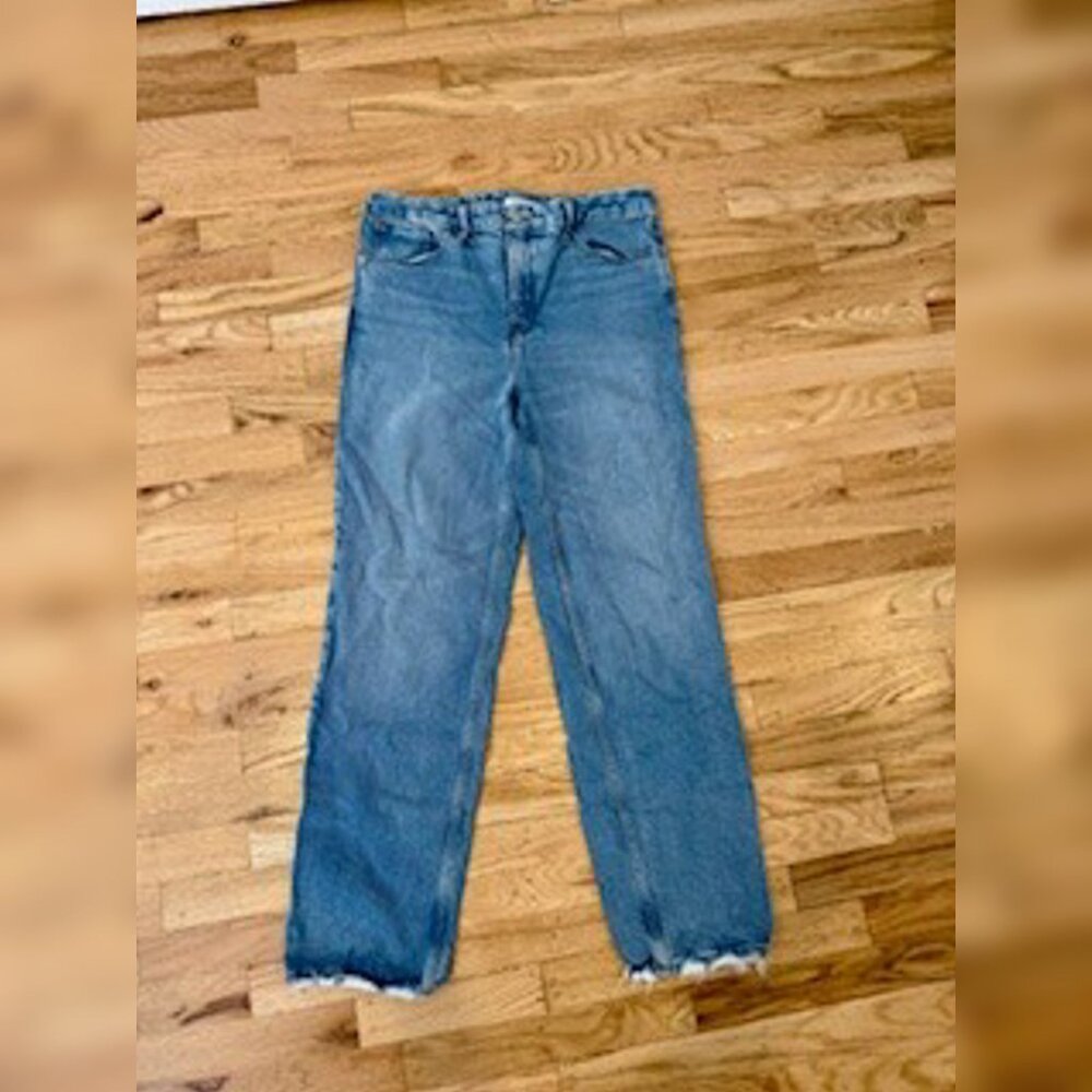 GOOD AMERICAN GOOD ICON STRAIGHT JEANS- INDIGO 510